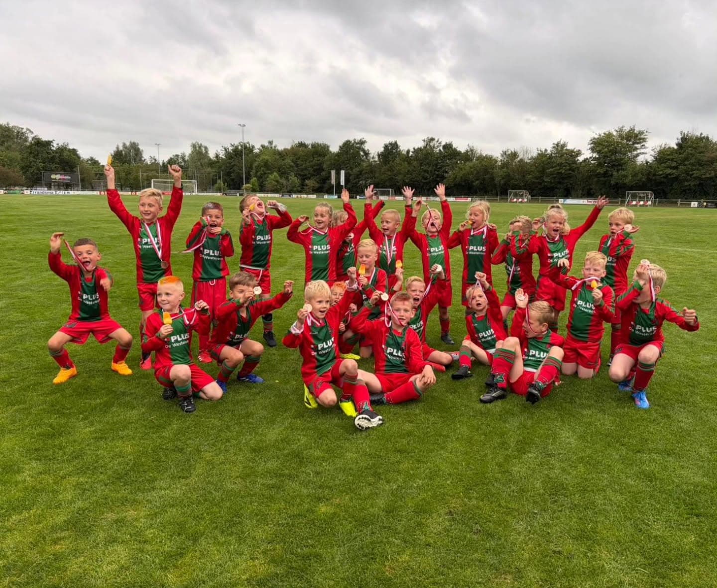 Jeugdvoetbal op sportpark De Wieken