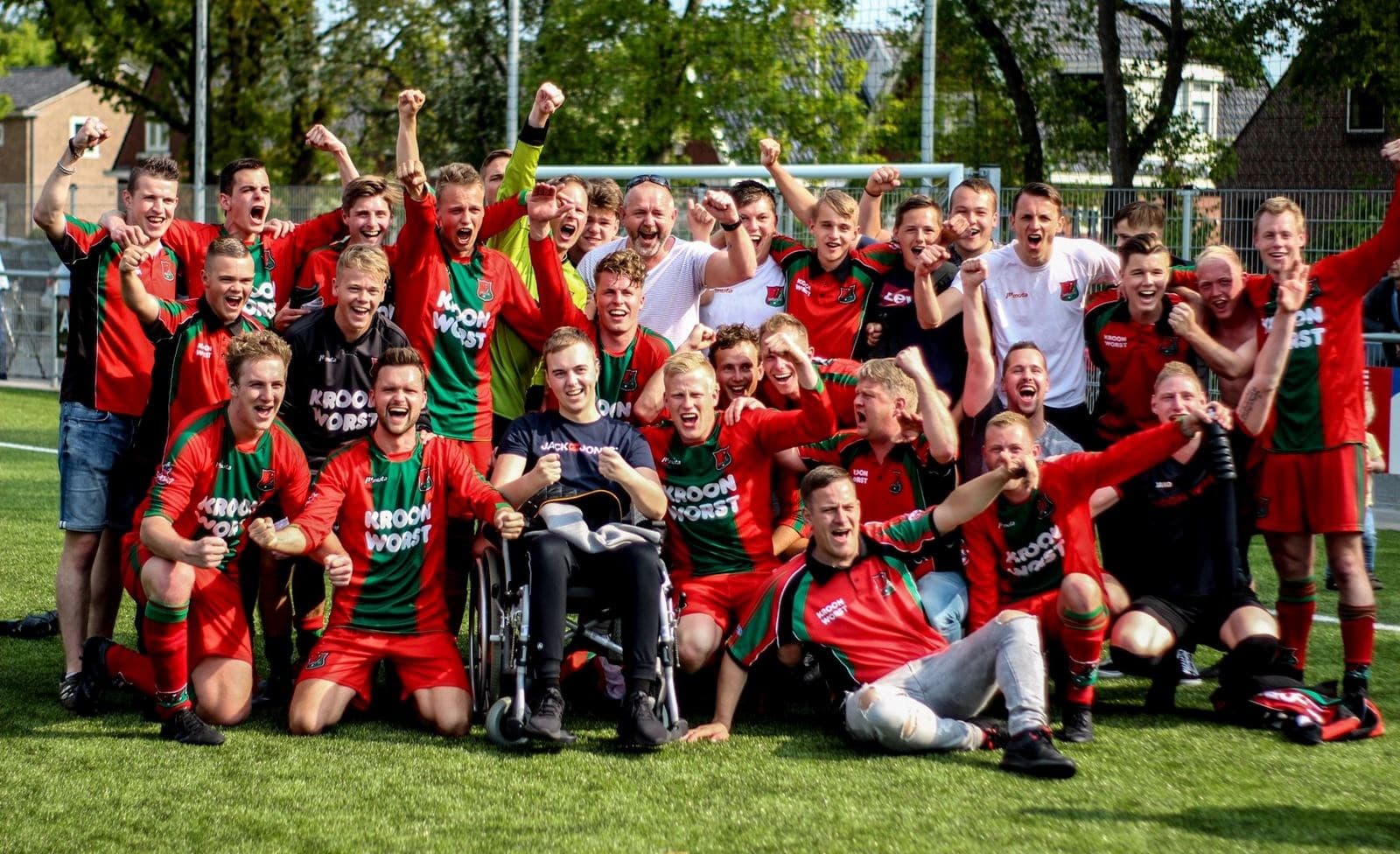 Speciale wedstrijd tegen Rijperkerk.