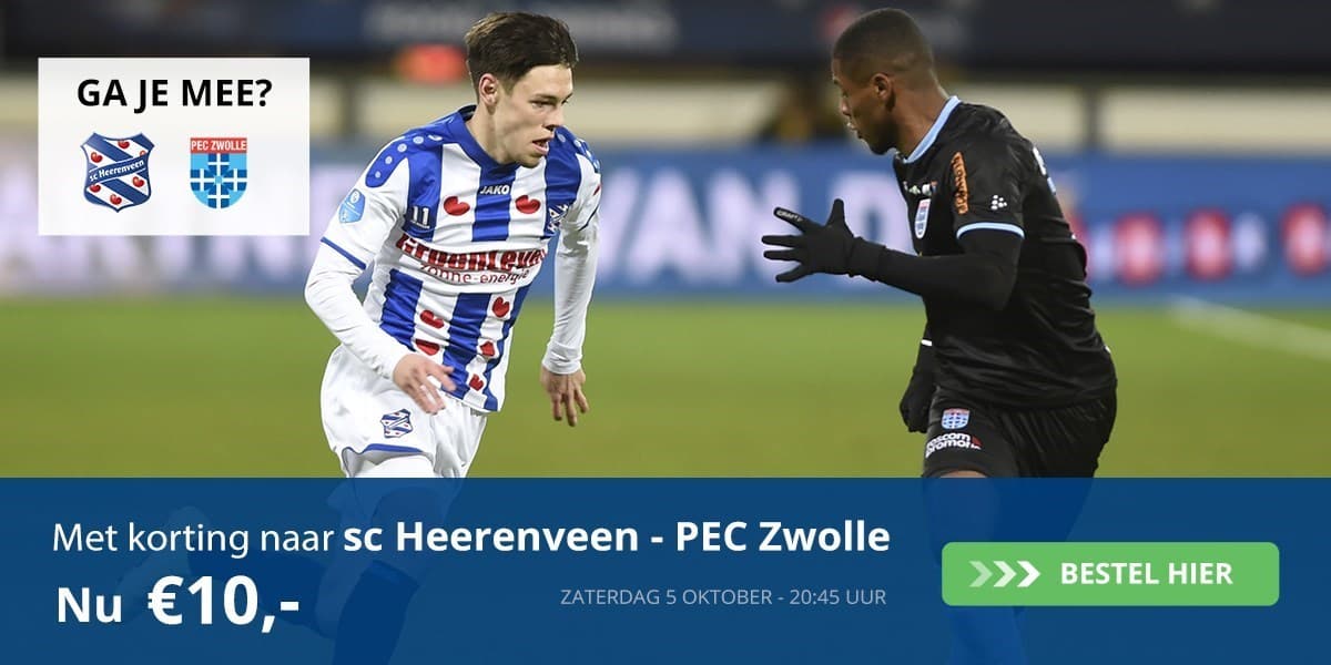 Kaartverkoopactie sc Heerenveen